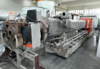 Used ICMA San Giorgio 140mm Twin Screw Extruder | 36:1 L/D | Co-Rotating | Segmented Screws | Screen Changer & Pelletizer