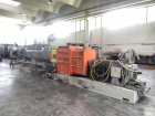 Used ICMA San Giorgio 140mm Twin Screw Extruder | 36:1 L/D | Co-Rotating | Segmented Screws | Screen Changer & Pelletizer