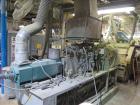 Used APV Baker Perkins 80mm Twin Screw Extruder, Model MP 2080.  DC Motor 150HP.  New PIV gearbox.  Includes; Schenck Accurate 902M Series Feeder, Steel Belt Systems Cooling Belt, Controls and Drive ...
