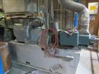 Used APV Baker Perkins 80mm Twin Screw Extruder, Model MP 2080.  DC Motor 150HP.  New PIV gearbox.  Includes; Schenck Accurate 902M Series Feeder, Steel Belt Systems Cooling Belt, Controls and Drive ...