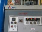 Used APV Baker Perkins 80mm Twin Screw Extruder, Model MP 2080.  DC Motor 150HP.  New PIV gearbox.  Includes; Schenck Accurate 902M Series Feeder, Steel Belt Systems Cooling Belt, Controls and Drive ...
