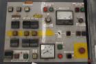 Used APV Baker Perkins 30mm Twin Screw Compounder Extruder, Model MP30. Approximate 15 to 1 L/D ratio. Co-rotating screw design. Clamshell design, 3 zone electrically heated, liquid cooled barrel. Wa...