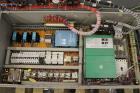 Used APV Baker Perkins 30mm Twin Screw Compounder Extruder, Model MP30. Approximate 15 to 1 L/D ratio. Co-rotating screw design. Clamshell design, 3 zone electrically heated, liquid cooled barrel. Wa...