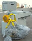 Used APV Twin Screw Extruder, 50mm screw diameter. Approximately 15 to 1 L/D ratio. Co-rotating screw design. Vented, electrically heated, water cooled barrel. (1) Feed section. Driven by an 18.5 kw ...