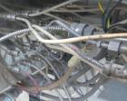 Used APV Twin Screw Extruder, 50mm screw diameter. Approximately 15 to 1 L/D ratio. Co-rotating screw design. Vented, electrically heated, water cooled barrel. (1) Feed section. Driven by an 18.5 kw ...