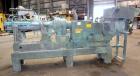 Used Baker Perkins 125mm MP Series Twin Screw Extruder. Approximate L/D ratio. Co-rotating screw design. Clamshell design liquid heated, and cooled barrel. Feed section, no hopper. Approximate 55-1/2...