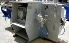 Used Baker Perkins Twin Screw Extruder, 50 MM Screw Diameter, Model MP2050. Approximate 25:1 L/D ratio. Co-rotating screw design. Clamshell design, 5 zone electrically heated, water cooled barrel sec...
