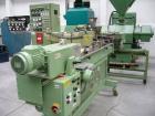 Used- Baker Perkins Guittard 30mm (1.2’’), 10:1 L/D cross head extruder, model MPC/V 30, co-rotating with 3 kW (4 hp) DC mot...