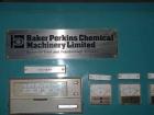 USED: Baker Perkins twin screw extruder, type MPC/V 80. 16:1 L/D,1.9