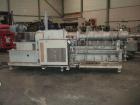Used- Berstorff ZE 60 Twin-Screw Extruder. 2.36 (60 mm) co-rotating, 28 L/D. Screw speed 500 rpm, vented barrel with a 160HP...
