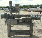 Used Berstorff 25mm Twin Screw Extruder, type ZE25, co-rotating intermeshing side by side screw design. Approximate 33 to 1 L/D ratio. 6 barrel sections, 1 feed section with a top mounted K-Tron type...