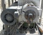 Used Berstorff 25mm Twin Screw Extruder, type ZE25, co-rotating intermeshing side by side screw design. Approximate 38 to 1 L/D ratio. 7 barrel sections, 1 feed section, (1) 2 hole strand die. Electr...