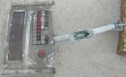 Used Berstorff Lab Size Twin Screw Extruder, Type ZE25. 25 mm screws. 33:1 L/D. Side by side, co-rotating, 11 barrel sections, electrically heated. Max screw speed 550 rpm by a 9/10/11 kW, 3 ph/52/60...
