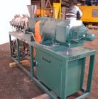 Used Berstorff 40mm Twin Screw Extruder, Type ZE40A, Co-Rotating Intermeshing Side By Side Screw Design. Approximate 36 to 1 L/D ratio. 8 barrel sections ( 2 vented), 1 feed section with hopper, (1) ...