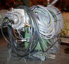 USED: Berstoff twin screw extruder, model ZE40. 40mm screw diameter, approx 40:1 L/D ratio, co-rotating screw design. 11 zone vented, electrically heated, air cooled barrel. Water cooled feed with ho...