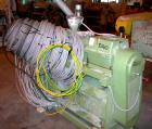 USED: Berstoff twin screw extruder, model ZE40. 40mm screw diameter, approx 40:1 L/D ratio, co-rotating screw design. 11 zone vented, electrically heated, air cooled barrel. Water cooled feed with ho...