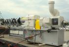 Used Berstorff Twin Screw Extrusion System consisting of: (1) Berstorff 60 mm twin screw extruder, model ZE60A35, approximate 30:1 L/D ratio, side by side co-rotating screws, (7) barrel zones, electr...