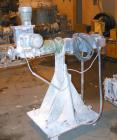 Used Berstorff Twin Screw Extrusion System consisting of: (1) Berstorff 60 mm twin screw extruder, model ZE60A35, approximate 30:1 L/D ratio, side by side co-rotating screws, (7) barrel zones, electr...