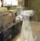 Used Berstorff Twin Screw Extrusion System consisting of: (1) Berstorff 60 mm twin screw extruder, model ZE60A35, approximate 30:1 L/D ratio, side by side co-rotating screws, (7) barrel zones, electr...