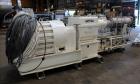 Used Berstorff 75mm Twin Screw Extruder, Model ZE75A. 4 barrel Zone electrically heated, water cooled system including pump and heat exchanger. Approximate 2.95