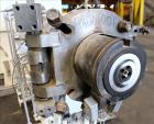 Used Berstorff 75mm Twin Screw Extruder, Model ZE75A. 4 barrel Zone electrically heated, water cooled system including pump and heat exchanger. Approximate 2.95