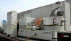 Used Berstorff Twin Screw Extruder, Model ZE90RX40D, 102 mm screw diameter. Approximate 40:1 L/D ratio. Co-rotating screw design. 7 zone electrically heated, water cooled barrel with pump, tank and h...