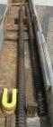 Used Berstorff Twin Screw Extruder, Model ZE90RX40D, 102 mm screw diameter. Approximate 40:1 L/D ratio. Co-rotating screw design. 7 zone electrically heated, water cooled barrel with pump, tank and h...