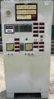 Used Berstorff Twin Screw Extruder, Model ZE90RX40D, 102 mm screw diameter. Approximate 40:1 L/D ratio. Co-rotating screw design. 7 zone electrically heated, water cooled barrel with pump, tank and h...