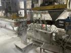 Used Coperion 58mm Mega Compounder Extrusion System | 500 HP | 5,000 LB/HR | Gala Underwater Pelletizer