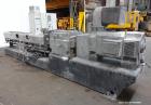 Used Coperion Werner & Pfleiderer STS 75 Underwater Pelletizing Line consisting of: (1) Coperion Werner & Pfleiderer STS advanced twin screw compounder. 71mm Co-Rotating intermeshing side by side scr...