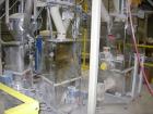 Used ENTEK MODEL EMAX 73MM EXTRUDER HAVING (2) CO-ROTATING INTERMESHING SCREWS. EXTRUDER BARREL CONSISTS OF TWELVE SECTIONS AND IS ELECTRICALLY HEATED AND WATER COOLED (CLOSED LOOP). GEAR BOX IS A HE...
