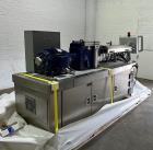Used Entek 27mm Co-Rotating Twin Screw Extruder, Model E27MM, 48L/D, 44 to 1 L/D ratio, 45 kg/h throughput, parallel screw configuration, (11) Barrel sections electrically heated, water cooled.  Driv...