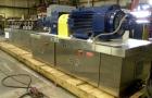 Used Entek 73 mm Co-Rotating Twin Screw Extruder, Model E-MAX 73MM 48L/D, 48 to 1 L/D ratio. (11) Barrel sections electrically heated, water cooled with system including pump, heat exchanger, and hol...