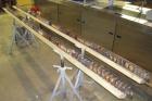 Used Entek 73 mm Co-Rotating Twin Screw Extruder, Model E-MAX 73MM 48L/D, 48 to 1 L/D ratio. (11) Barrel sections electrically heated, water cooled with system including pump, heat exchanger, and hol...