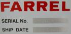 Used Farrel 37mm Co-Rotating Twin Screw Extruder, Model FTX80H. Co-rotating screw design. Approximately 40 to 1 L/D ratio. 9 barrel segments, 1 feed section, no hopper. Electrically heated, water coo...