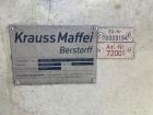Used KraussMaffei Berstorff ZE 52-48D Twin Screw Extruder – 52.2 mm Co-Rotating Extruder, 350 kW, 1.2 TPH Capacity