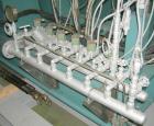 Used Krupp-Werner and Pfleiderer Mega-Compounder twin screw extruder, model ZSK-50MC. 50mm screw diameter. Co-rotating screw design. 6 barrel segments, 2 vented; 1 feed section, no hopper. Electrical...