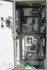 Used Krupp-Werner and Pfleiderer Mega-Compounder twin screw extruder, model ZSK-50MC. 50mm screw diameter. Co-rotating screw design. 6 barrel segments, 2 vented; 1 feed section, no hopper. Electrical...