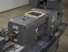 Used Leistritz Twin Screw Extruder, Model MIC 27/GG-40D. Throughput rates approximate 10 to 80 lbs/hr. 40:1 L/D. (2) Screws approximate 27mm (1