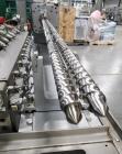 Used Leistritz Twin Screw Extruder, Model MIC 27/GG-40D. Throughput rates approximate 10 to 80 lbs/hr. 40:1 L/D. (2) Screws approximate 27mm (1