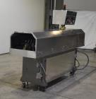 Used- Leistritz Twin Screw Extruder, Model MIC 27/GGC-40D. Throughput rates approximate 10 to 80 lbs/hr. 40:1 L/D. (2) Screw...