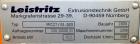 Used Leistritz Twin Screw Extruder