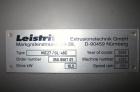 Used Leistritz Model Micro-27/GL-48D Twin Screw Extruder. Manufactured new in 2006. 27mm screw diameter segmented and arranged to 48:1 L/D ratio. 500 rpm max screw speed. Gearbox currently arranged f...