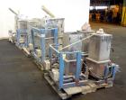 Used Leistritz 99.6mm Co-Rotating Twin Screw Extruder, Model ZSE100GL/40D, serial# 3141, built 2002. Approximately 40 to 1 L/D ratio. Electrically heated, water cooled. 9 Barrel zones, (1) top vented...