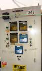 Used Leistritz 99.6mm Co-Rotating Twin Screw Extruder, Model ZSE100GL/40D, serial# 3141, built 2002. Approximately 40 to 1 L/D ratio. Electrically heated, water cooled. 9 Barrel zones, (1) top vented...