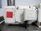 Used Leistriz Twin Screw Extruder, Model ZSE 50 GL/36D. 50 mm Screws, co-rotating, 36 to 1 L/D, (9) total barrel segments with (1) feed, (1) vented, (7) non vented segments, 300 maximum rpm, 7.38 to ...