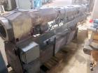 Used 50mm Leistritz Co-Rotating Twin Screw Extruder with 40/1 L/D.