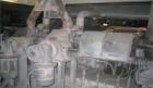 Used Maris Twin Screw Extrusion Line, Type TM70W/020391. 70mm, 36:1 L/D. Electrically heated, water cooled. Max screw speed 525 via a gearbox by a 180 kW-400 volt/50 cycle/3 ph main motor. Frame moun...