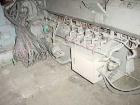 USED: NPC approximate 50mm twin screw extruder, model DMG50. Top vented barrel, electrically heated, water cooled, with tank, pump and heat exchanger. Water cooled feed throat with an approximate 1.5...