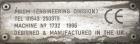 Used Prism Twin Screw Extruder